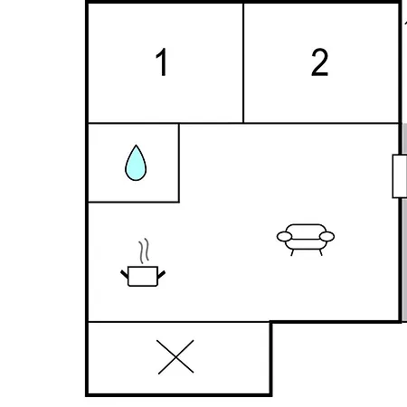 2 Bedroom Amazing In Semesterbostad *